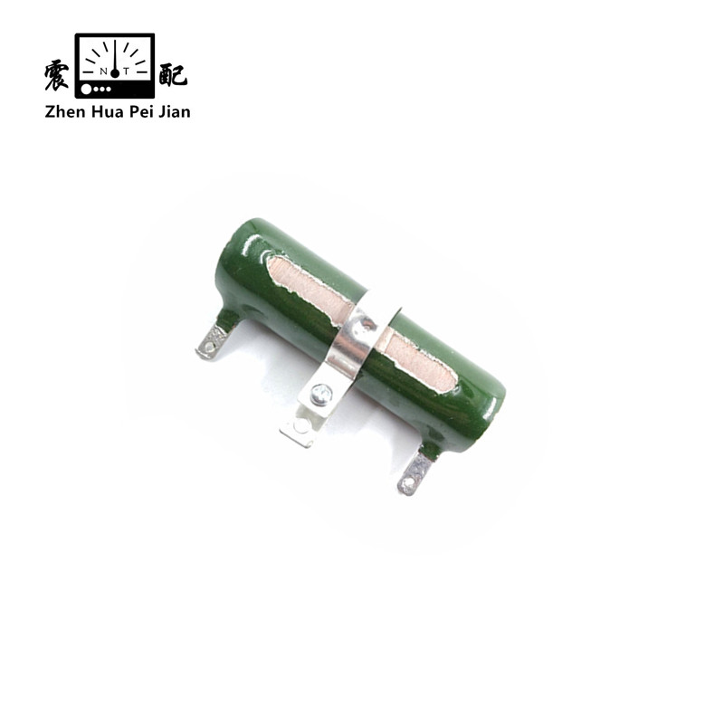 震配 可调被釉磁管线绕电阻器 RX20T-30W (欧姆Ω值备注) 只高清大图