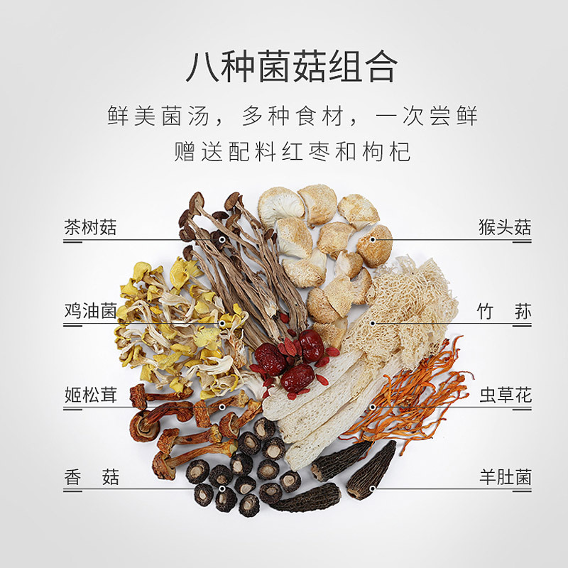 中国农垦山珍礼盒皓月系列860g 南北干货 节日礼盒装 送礼品长辈父母特产