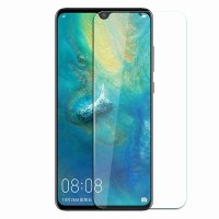 华为(HUAWEI)mate20X钢化玻璃膜全屏全覆盖保护膜 高清膜屏幕贴膜 手机钢化膜弧边防爆防指纹+送软壳 透明色