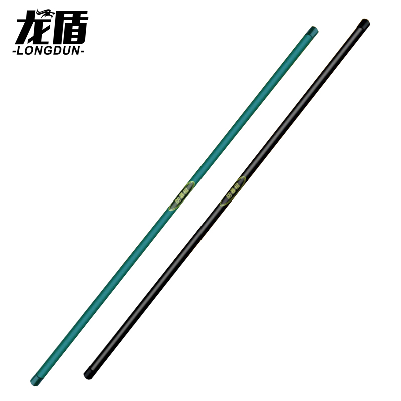 龙盾 1.6米应急棍齐眉棍防护组合棍齐眉棍武术棍PC棍可拆卸黑色