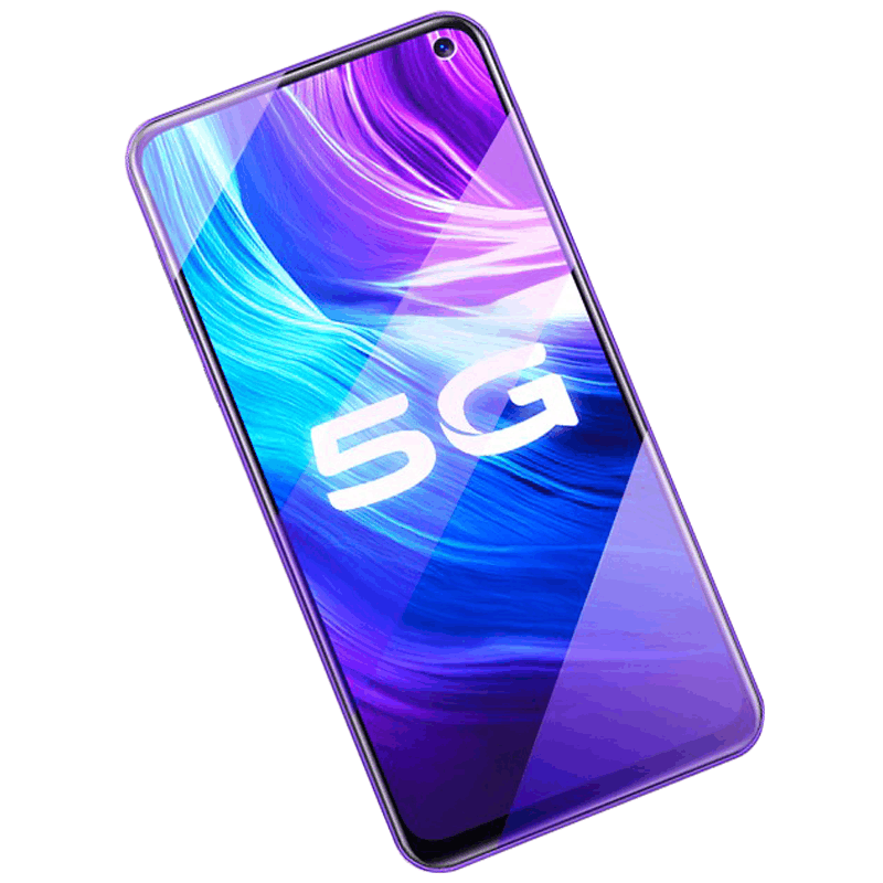 [送手机壳]轻万适用vivo z6钢化膜全屏抗蓝光防摔贴膜vivo手机保护膜全玻璃图片
