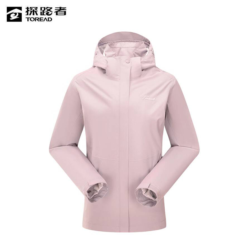 探路者 女式套绒冲锋衣 TAWWAL92202/件高清大图