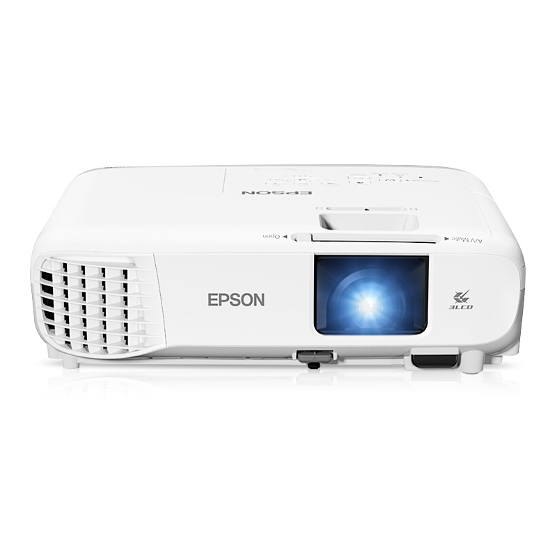 爱普生(EPSON)CB-E01E 商务办公投影机 教学会议投影 家用投影仪商务便携高清商务投影机 标配高清大图