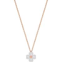 [直营]施华洛世奇SWAROVSKI LATISHA FLOWER双面花朵人造水晶女士项链锁骨链 送恋人
