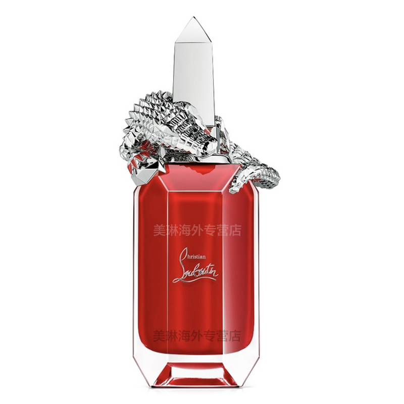 louboutin)cl萝卜丁红瓶香水90ml loubicroc鳄鱼瓶盖款