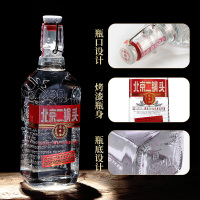 永丰牌北京二锅头1.5L白酒出口型小方瓶永丰二锅头42度清香型白酒42°纯粮食酒 出口小方瓶 1500ml 1瓶