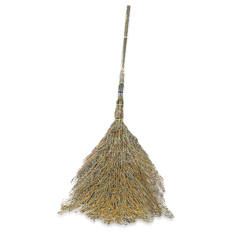 木柄竹扫把 大号高清大图