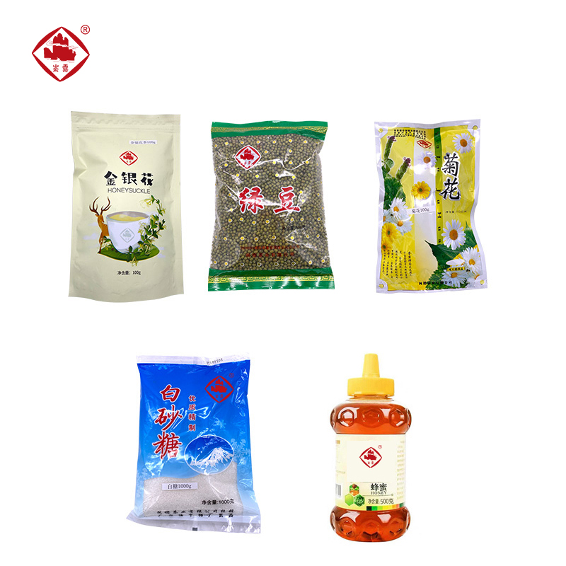 崟露金银花茶菊花绿豆白糖蜂蜜礼盒一2700克盒高清大图