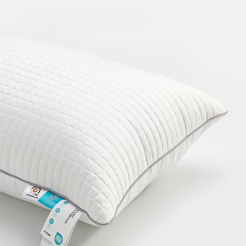 菲品欧造 枕芯 抑菌水洗 休闲款 47*73cm 卷筒包装 白色高清大图