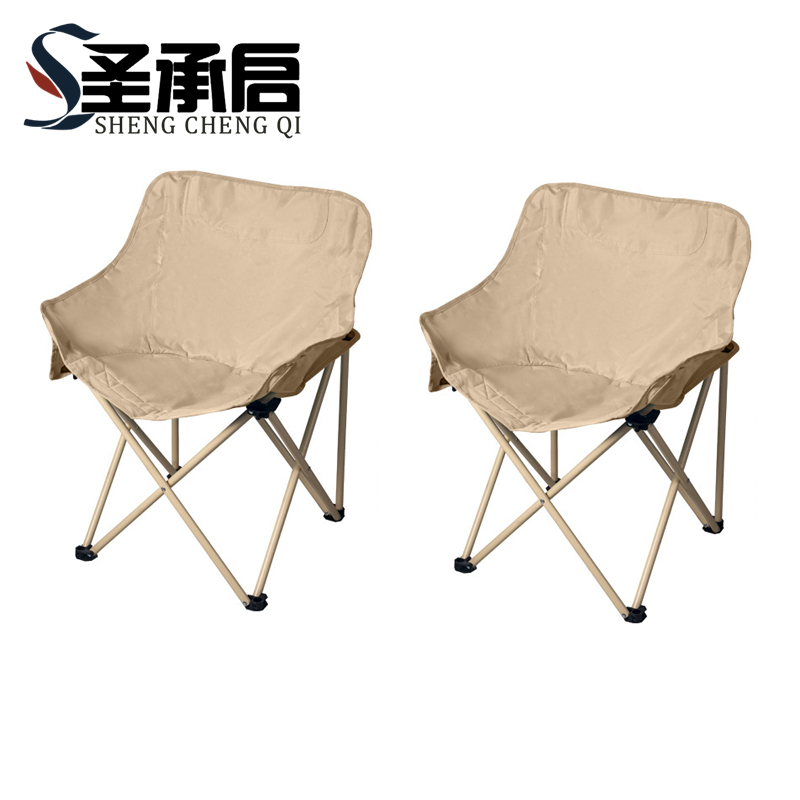 圣承启 户外折叠凳 黄色 把高清大图