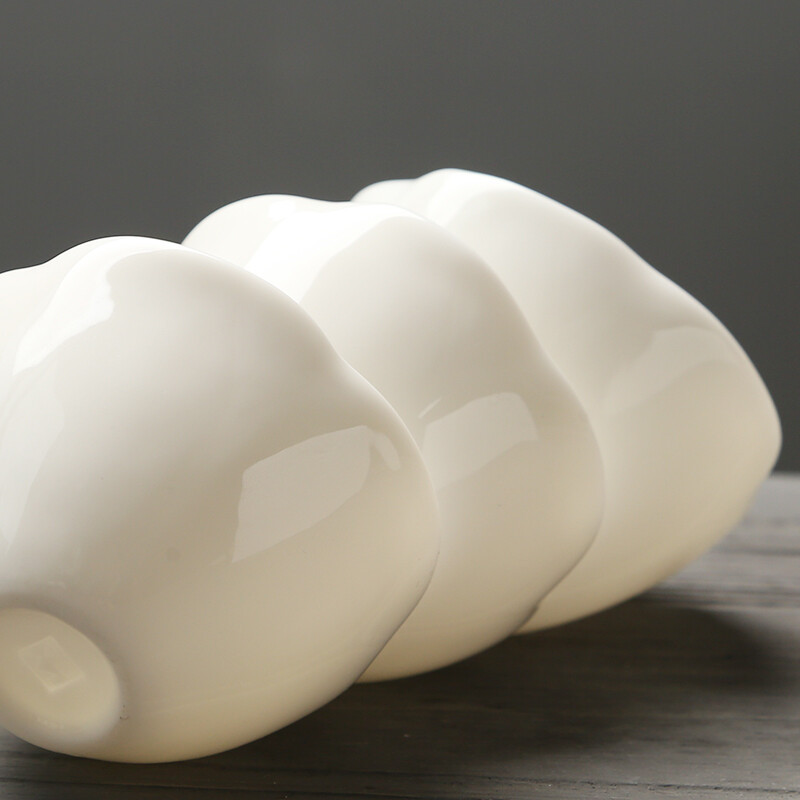 苏氏陶瓷(SUSHI CERAMICS) J0035 羊脂玉功夫茶杯 1个 (单位:个)高清大图
