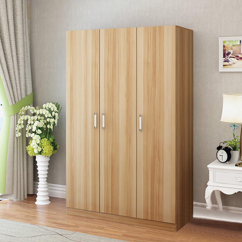 伟豪三门更衣柜181205米实木