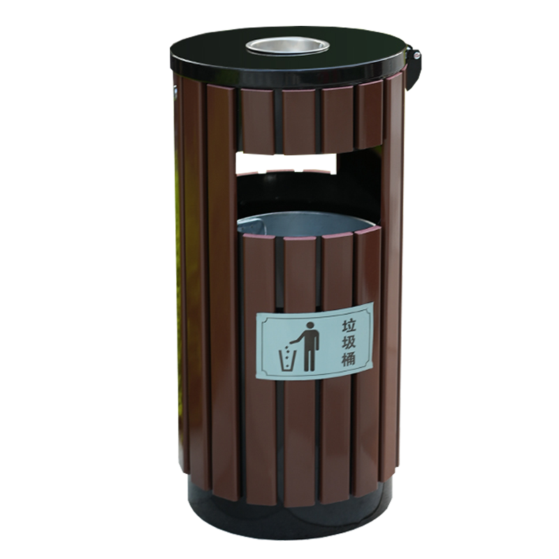 圣承启 垃圾桶 咖色个高清大图