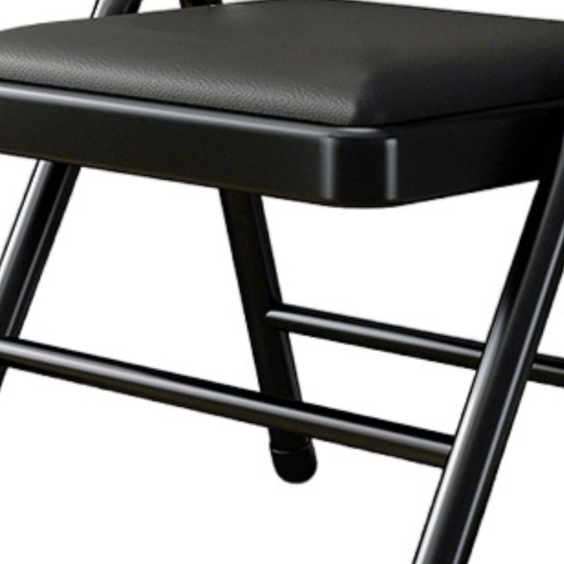 乐琪艺 培训椅 黑皮 把高清大图