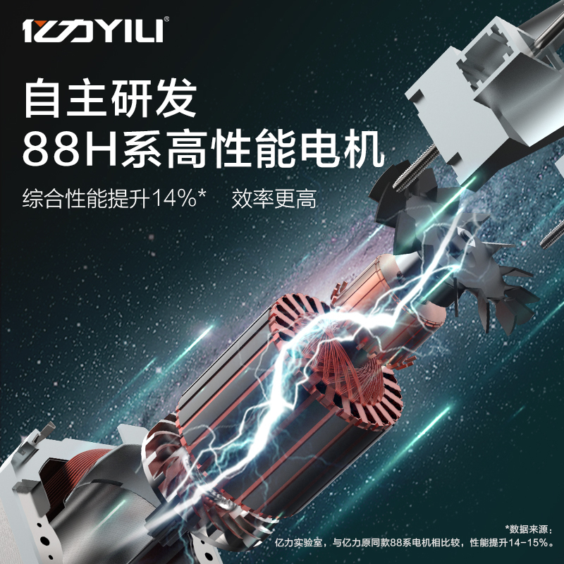 亿力洗车机高压家用220v水泵清洗机便携水枪抢大功率刷车洗车神器YLQ5500H-150C