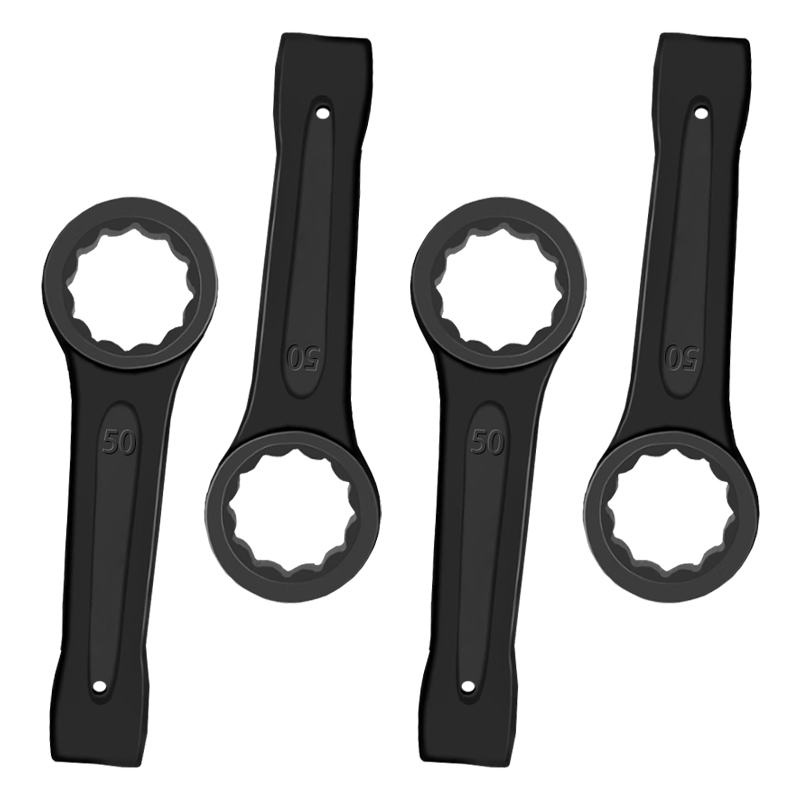 立伟铁牛敲击梅花扳手50mm/把高清大图