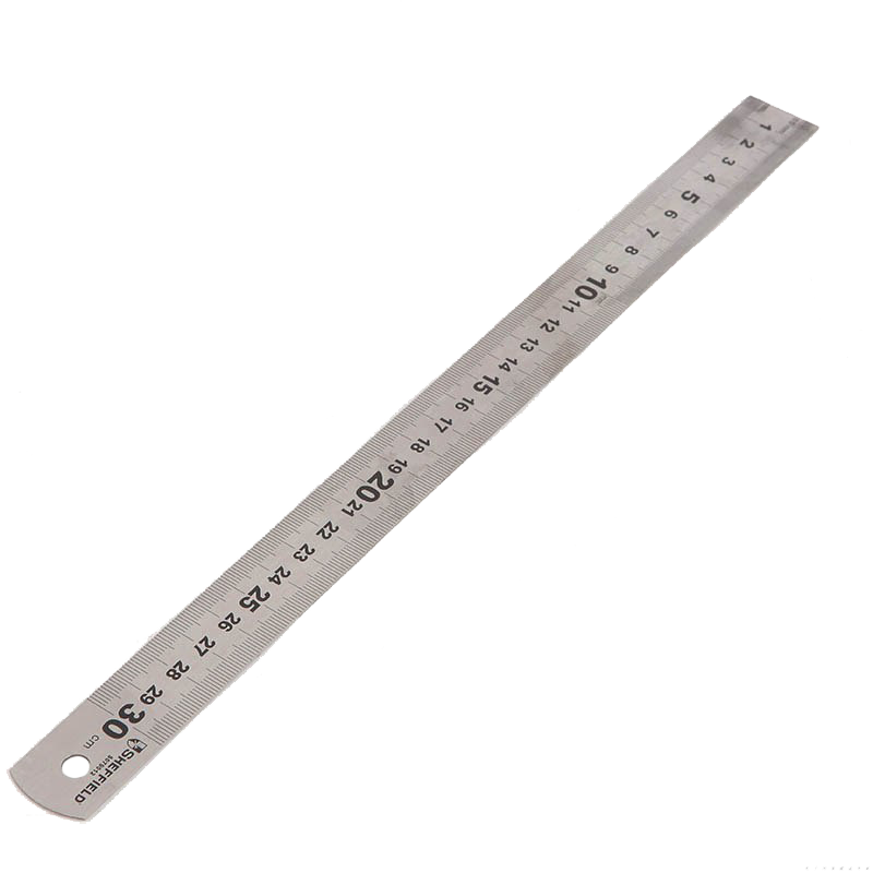 钢盾(SHEFFIELD) S079040 不锈钢直尺40(1000mm)高清大图