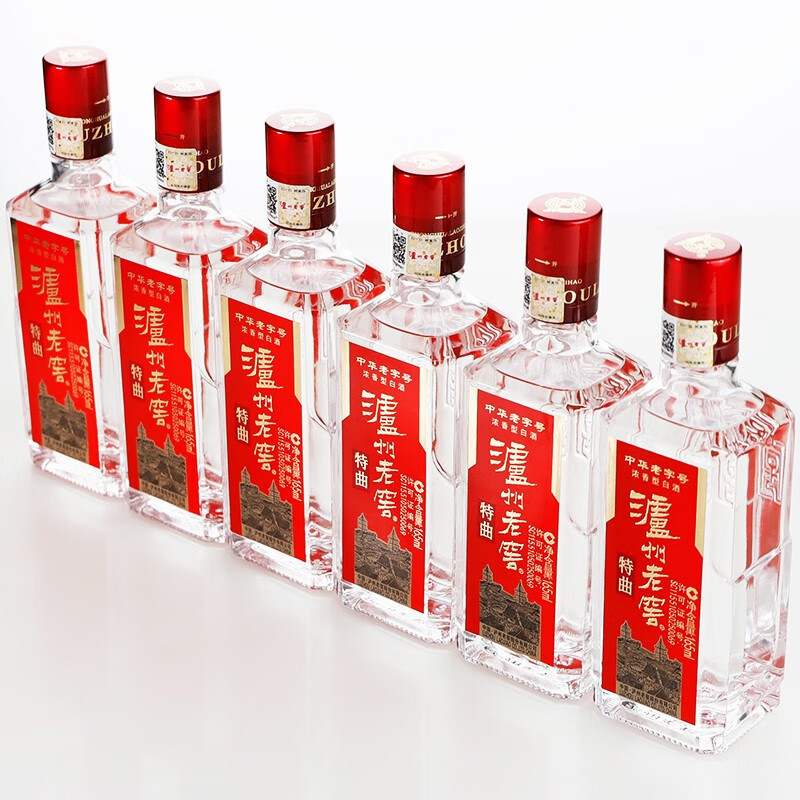 泸州老窖特曲 52度 165ml*1瓶 浓香型 光瓶版 口粮自饮 2970