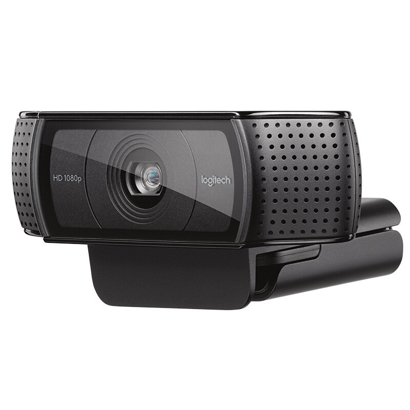 Logitech 罗技高清网络摄像头 内置麦克风C920E 黑色高清大图