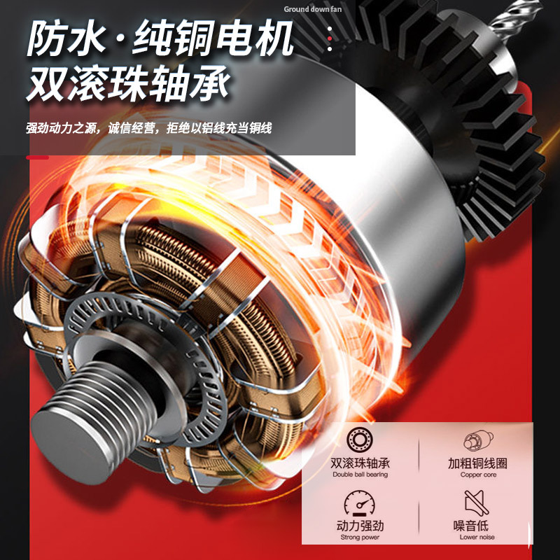 欧帝富(oudiFU)轴流风机HVF-60LA 220V 600mm高清大图