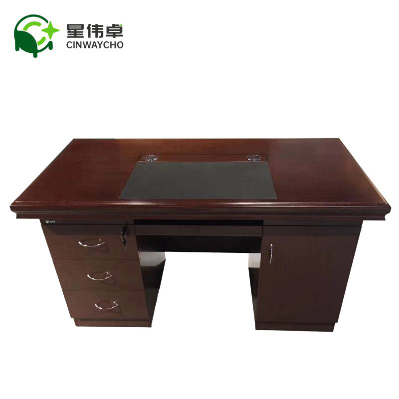 星伟卓 办公桌 办公桌胡桃色1400W*700D*760H 张