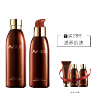 丸美巧克力丝滑水乳两件套(丸美(MARUBI)巧克力丝滑水190ml+丝滑乳150g)保湿;清爽;保湿补水,护肤礼盒