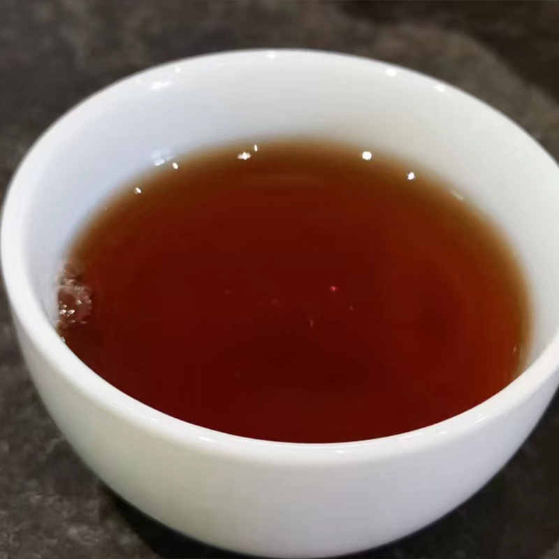 花茜谷普洱茶醇和系列 勐海普洱茶熟茶茶饼357g