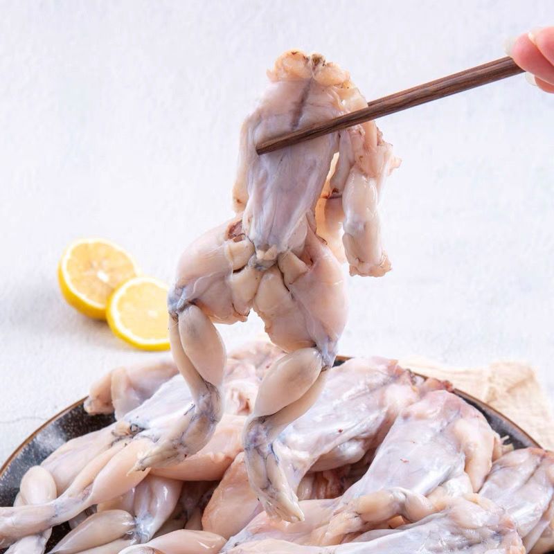 赛卡伊现杀速冻冰衣牛蛙新鲜大青蛙肉美味冰鲜麻辣干锅火锅美蛙烧烤