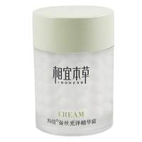 相宜本草四倍蚕丝光泽精华霜60g( 保湿面霜、补水护肤)