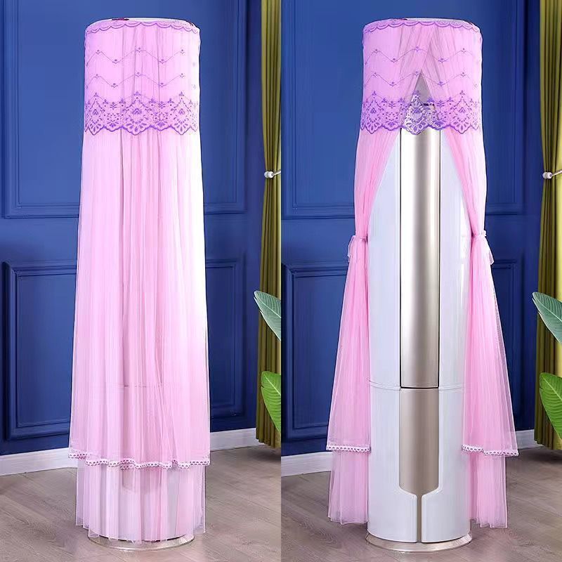 格力空调罩圆形柜机罩美的海尔海信奥克斯立式开机不取通用空调罩海洋