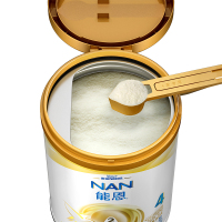 雀巢(Nestle)奶粉 能恩金装 较大婴儿及婴幼儿配方奶粉 4段900克 6罐装