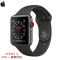 苹果 Apple Watch Series 3 S3 第三代智能穿戴金属50防水手表 深空灰(黑色)运动型+蜂窝网络4G 42mm