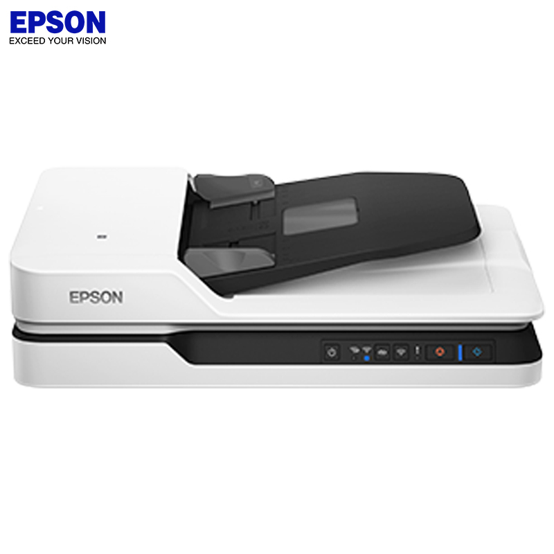 爱普生(EPSON)SW DS-1660W A4 ADF+平板高速彩色文档扫描仪