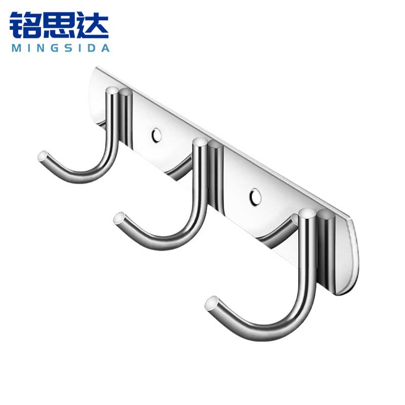 铭思达不锈钢挂钩3钩个高清大图