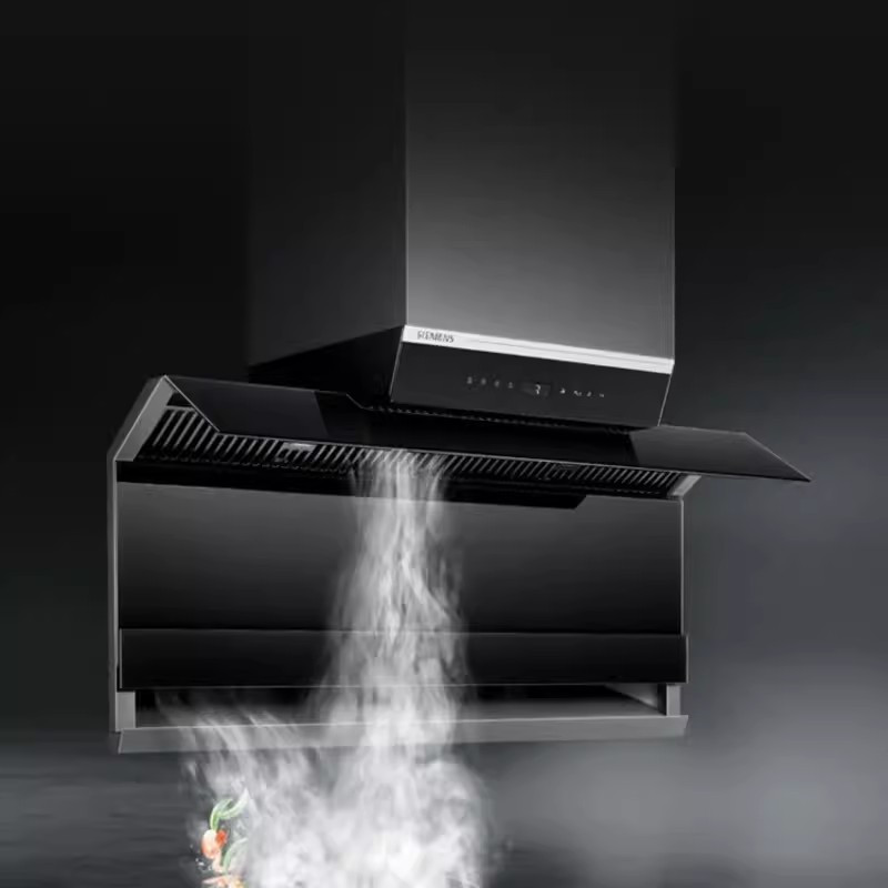 西门子 LS78FC9C1W 抽油烟机顶侧双吸超薄26立方大吸力可联动蒸饭柜高清大图