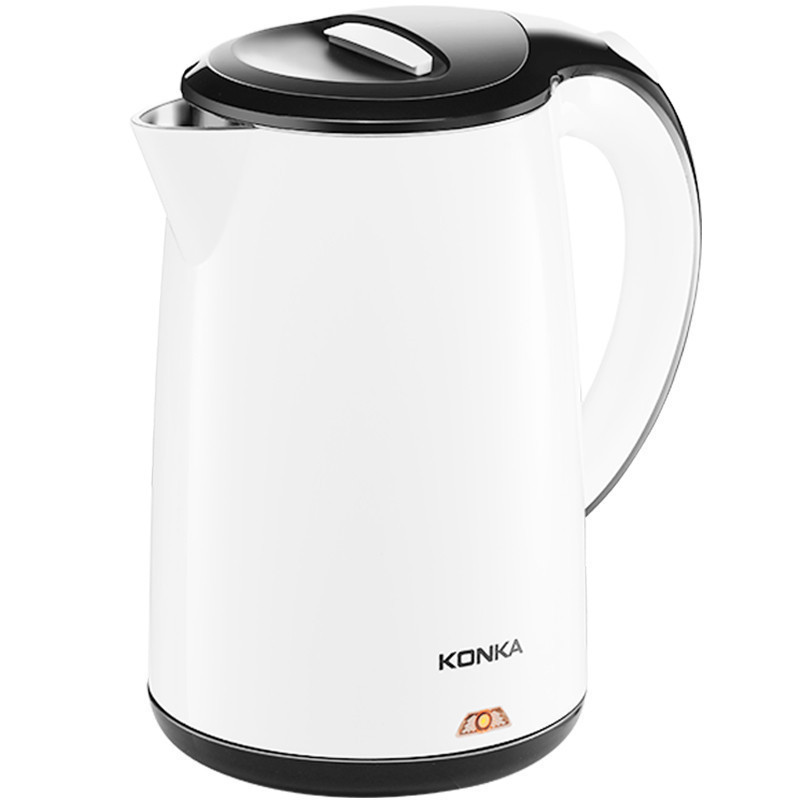 康佳(KONKA)电热水壶KEK-15DG1585 1.5L 家用双层防烫 304食品级不锈钢 快速烧水 烧水壶