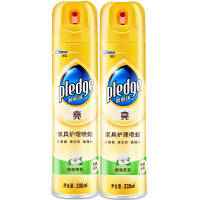 碧丽珠 贴面实木家具瓷砖皮革保养油清洁剂护理蜡家具护理喷蜡 茉莉香330ml×2瓶组合