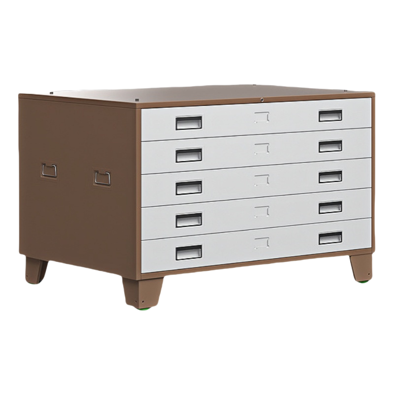 晨磊 图纸柜 咖色单节(0号) 台高清大图