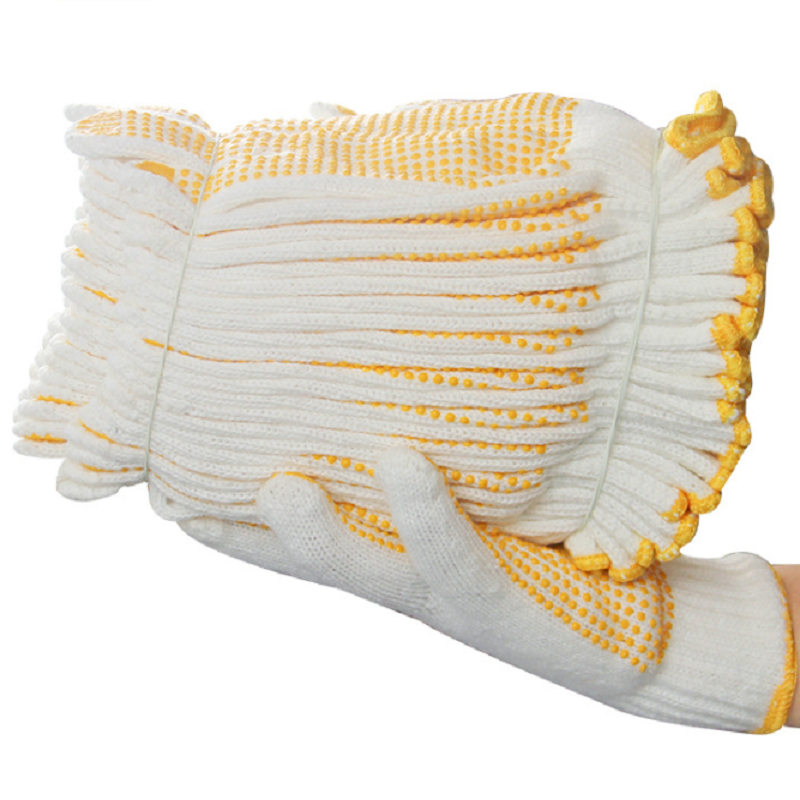 誉丰YF-5144点胶纯棉线手套 1双高清大图