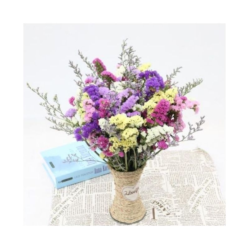 云南鲜花混搭勿忘我干花花束天然干花家居干花真花插花摆件|4色加