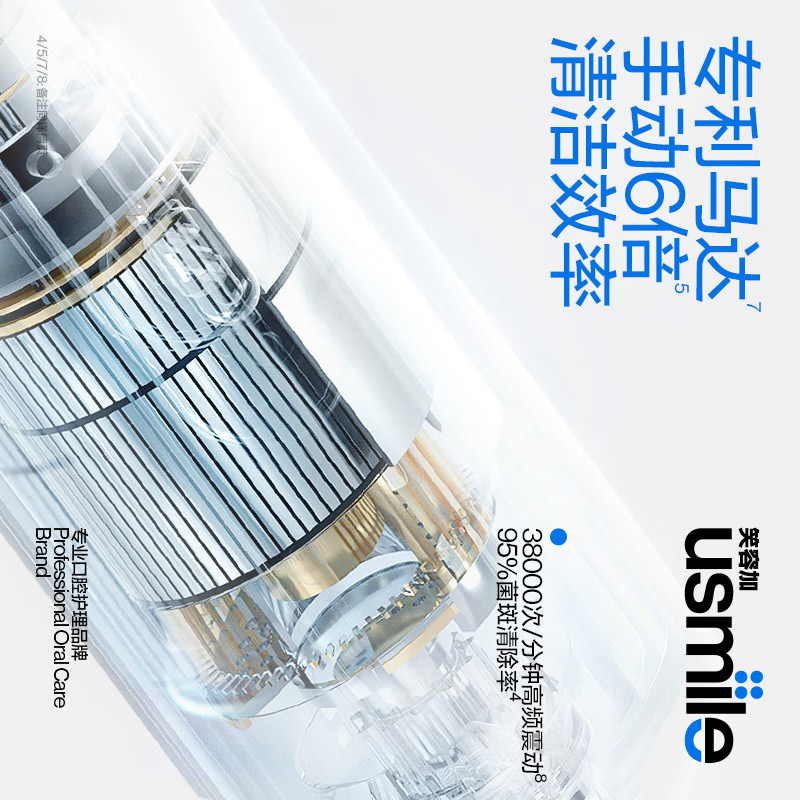 usmile电动牙刷p1 max高清大图