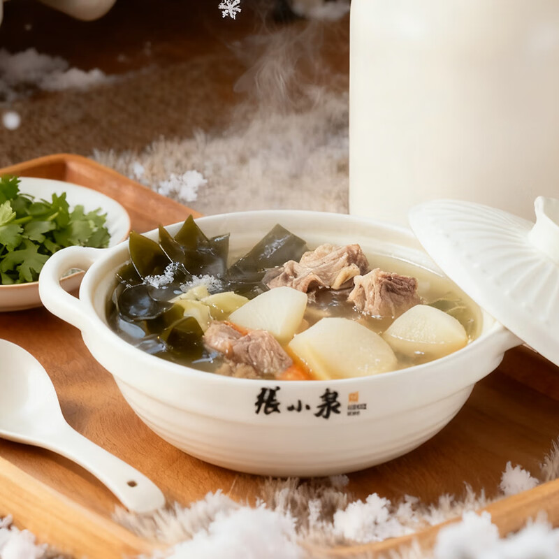 张小泉 拾味系列陶瓷煲1.8L C33610300 22cm高清大图