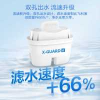 飞利浦净水壶厨房净水器自来水过滤壶直饮滤水器家用2.6L过滤水壶AWP2811