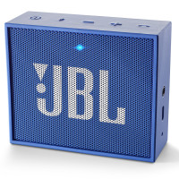 JBL GO音乐金砖无线蓝牙音箱户外便携多媒体迷你小音响低音炮 蓝色 便携式一体机 2.0声道