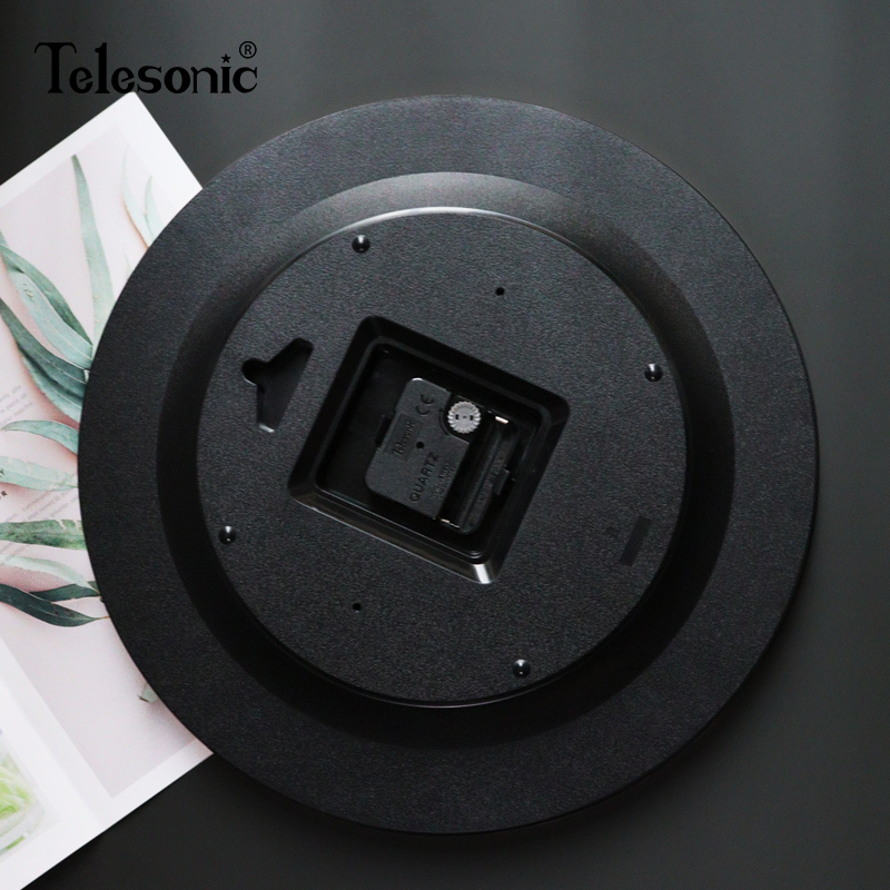 telesonic天王星轻奢简约挂钟客厅居家钟表时尚创意北欧时钟