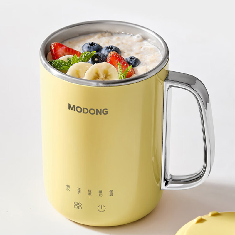 摩动烧水壶0.45L黄色MD-DB26-L带滤网耐酸碱高清大图