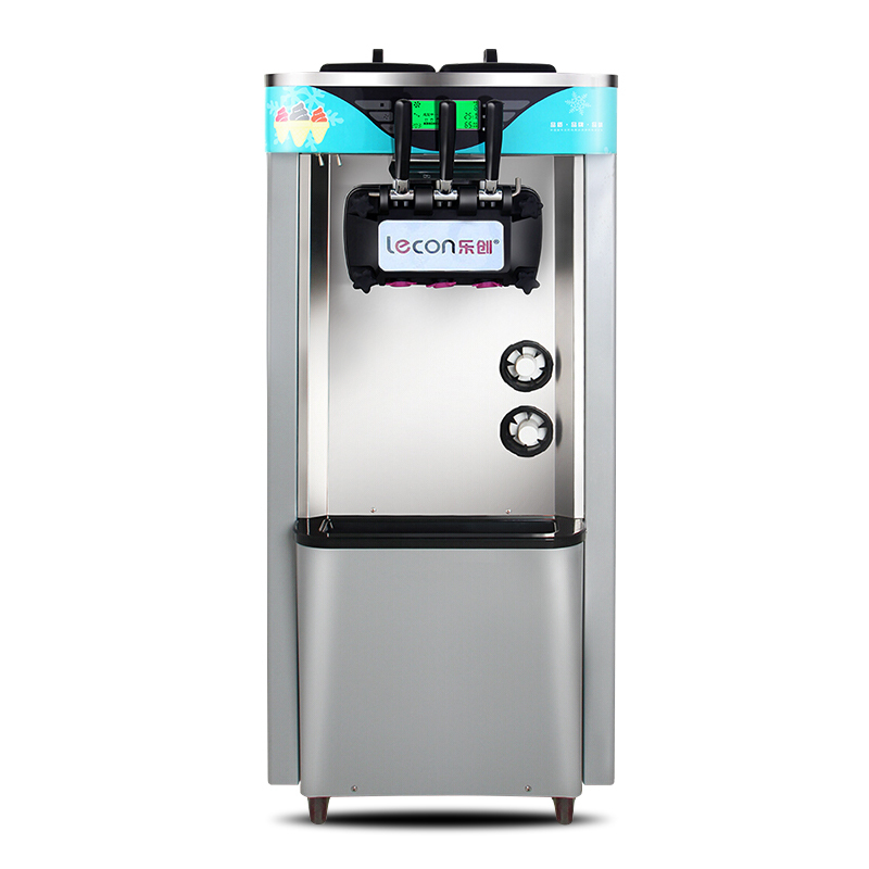 乐创(lecon) 冰淇淋机商用立式全自动软雪糕机