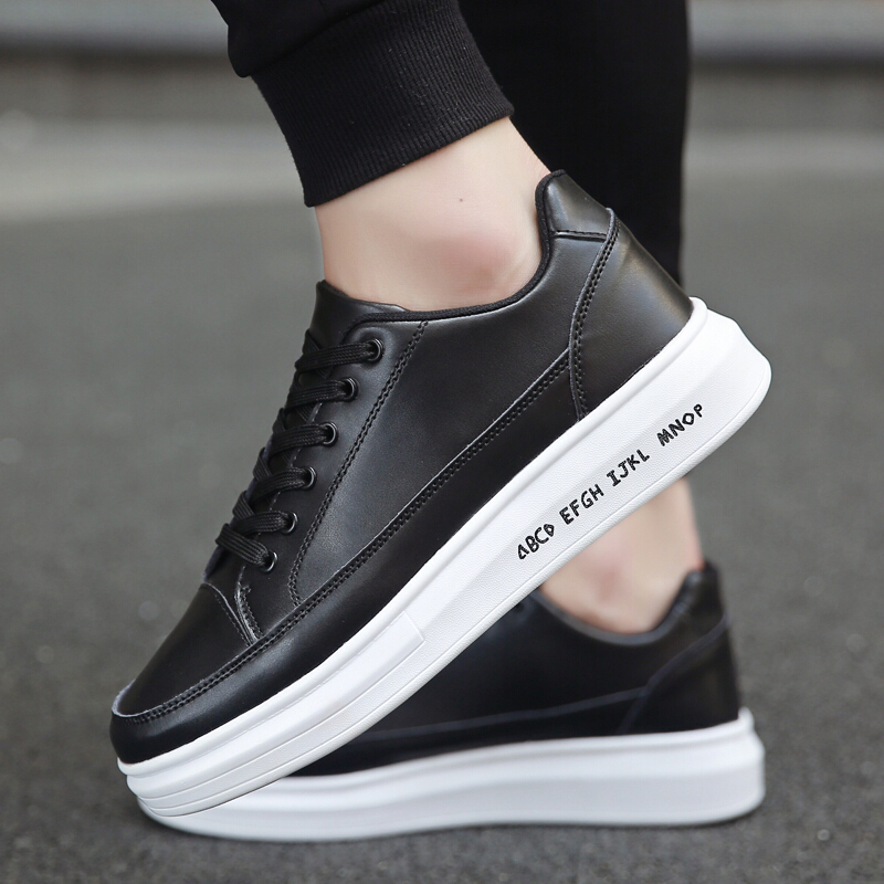 梵克公牛鞋板鞋男韩版春季潮流运动休闲鞋男士小白鞋男2021百搭鞋正品