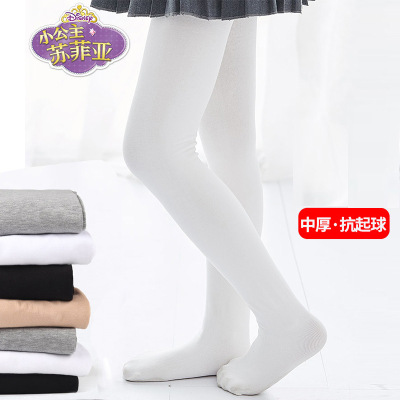 迪士尼春秋季中厚连裤袜舞蹈袜1条装SMLXL