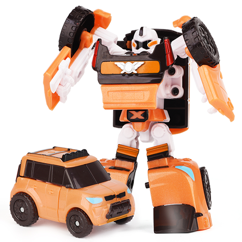 托宝兄弟tobot玩具金刚变形车机器人男孩玩具汽车x战士冒险迷你版